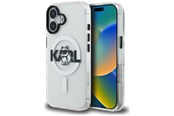Mobil - Deksel og etui - Karl Lagerfeld IML Choupette Sketch Logo MagSafe iPhone 16 Case - Clear - 3666339461683