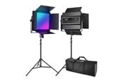 Kamera & Objektivtilbehør - Neewer Sett med 2 NEEWER RGB1200 60W V4 LED-lys - 10104230