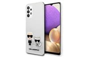 Mobil - Deksel og etui - Karl Lagerfeld KLHCA32CKTR A326 A32 5G hardcase Transparent Karl & Choupette - 3700740499016