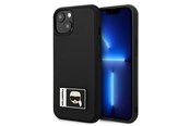 Mobil - Deksel og etui - Karl Lagerfeld Ikonik Patch Case for iPhone 13 - Black - 3666339049652