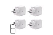 Smarthus - Sonoff SONOFF S61s Matter utendørsplugg via Wi-Fi, 4-pakning - S61STPF 4pac