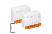 Smarthus - Sonoff SONOFF MINIR4 (Extreme) bryter, 2-pakning - MINIR4 2Pack