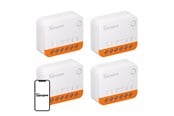 Smarthus - Sonoff SONOFF MINIR4 (Extreme) bryter, 4-pakning - MINIR4 4Pack