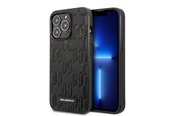 Mobil - Deksel og etui - Karl Lagerfeld Monogram Plaque Case for iPhone 13 Pro Max - Black - 3666339049157