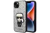 Mobil - Deksel og etui - Karl Lagerfeld KLHCP14MGFKPG iPhone 14 Plus 6.7 "hardcase silver / silver Glitter Flakes Ikonik - 3666339077402
