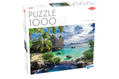 Puslespill - Tactic 1000 pcs puzzle: Tahiti - 61230