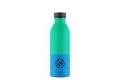 Kjøkkentilbehør - 24Bottles Urban Bottle - Wave - Blue / Green - 500 ml - 24B012