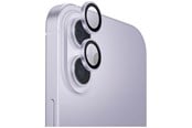 Mobil - Beskyttelsesglass - UNIQ Optix Aluminum Camera Lens Protector Glass for iPhone 17 with Applicator - Purple - 8886463696613