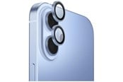 Mobil - Beskyttelsesglass - UNIQ Optix Aluminum Camera Lens Protector Glass for iPhone 17 with Applicator - Blue - 8886463696620