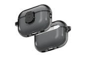 Mobil - Deksel og etui - UNIQ Glase Pro Case for AirPods Pro 3 Lock Case - Clear Black - 8886463696828