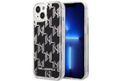 Mobil - Deksel og etui - Karl Lagerfeld KLHCP14MLMNMK iPhone 14 Plus 6.7 "hardcase black / black Liquid Glitter Monogram - 3666339076245