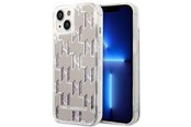 Mobil - Deksel og etui - Karl Lagerfeld KLHCP14MLMNMS iPhone 14 Plus 6.7 "hardcase silver / silver Liquid Glitter Monogram - 3666339076283