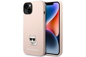 Mobil - Deksel og etui - Karl Lagerfeld KLHCP14MSLCTPI iPhone 14 Plus 6.7 "hardcase light pink / light pink Silicone Choupette Body - 3666339076641