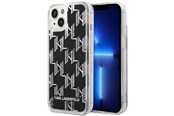 Mobil - Deksel og etui - Karl Lagerfeld KLHCP14SLMNMK iPhone 14 6.1 "hardcase black / black Liquid Glitter Monogram - 3666339076238