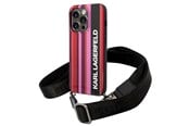 Mobil - Deksel og etui - Karl Lagerfeld KLHCP14XSTSTP iPhone 14 Pro Max 6.7 "hardcase pink / pink Color Stripes Strap - 3666339094225
