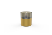 Dekorasjon - Tenderflame Lilly 10 Gold/Champagne Glass - TF-600182