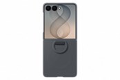 Mobil - Deksel og etui - Samsung Galaxy Z Flip8 Silicone Ring Magnet Case - Graphite - EF-EF776CBEGWW