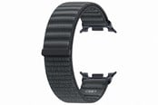 Smartklokke - Tilbehør - Samsung Galaxy Watch9 Fabric Watch Band (S/M) - Black - ET-SVL32SKEGEU