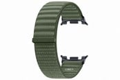 Smartklokke - Tilbehør - Samsung Galaxy Watch9 Fabric Watch Band (M/L) - Olive - ET-SVL33LGEGEU