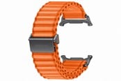 Smartklokke - Tilbehør - Samsung Galaxy Watch Ultra 2 Trail Watch Band - Orange - ET-SVL70MFEGEU