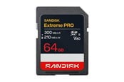 Minnekort - SANDISK Extreme PRO - flash memory card - 64 GB - SDXC UHS-II - SDSDXEM-064G-GN4IN
