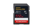 Minnekort - SANDISK Extreme PRO SDXC - 300MB/s - 512GB - SDSDXEM-512G-GN4IN