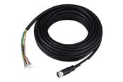 Strømkabel (intern) - Hanwha Vision SPP-C12100P - power cable - 12 pin M12 to bare wire - 10 m - SPP-C12100P