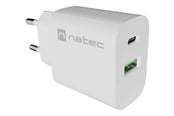 Mobil - Adaptere og ladere - Natec Ribera power adapter - USB-C USB - 20 watt - NUC-2396