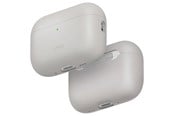 Mobil - Deksel og etui - UNIQ Lino Silicone Case for AirPods Pro - Beige - 8886463696880