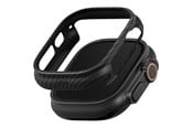 Smartklokke - Tilbehør - UNIQ Keva Verge Case for Apple Watch 49 mm - Black - 8886463697399