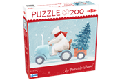 Puslespill - Tactic 200 pcs puzzle: Christmas tree hunt - 60863