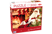 Puslespill - Tactic 200 pcs puzzle: Christmas stockings - 60860