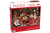 Puslespill - Tactic 500 pcs puzzle: Christmas presents and toys - 60859