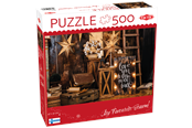 Puslespill - Tactic 500 pcs puzzle: Christmas decorations - 60858