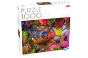 Puslespill - Tactic 1000 pcs puzzle: Robin in the Autumn Leaves - 60473