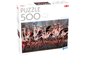 Puslespill - Tactic 500 pcs puzzle: Greater Flamingos - 59215