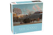 Puslespill - Tactic 1000 pcs: Wright Annankatu kylmänä talviaamuna - 58690