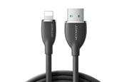 USB - Joyroom Kabel Colorful 3A USB til Lightning SA29-AL3 / 3A / 1,2m (svart) - SA29-AL3 1.2m black