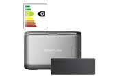Camping & Friluftsliv - EcoFlow Sett: Glacier 55L bærbart kjøleskap + 298Wh batteri. - GLACIER55-EB-HB