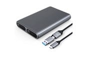 Hard drive - External - ORICO AM2C3-2N Dual Disk Caddy for Two Drives: M.2 SATA and NVME USB-C 3.2 10Gb/s - Gray - Ekstern Harddisk - AM2C3-2SN-GY-BP-HU