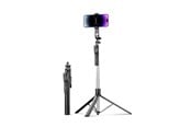 Mobil - Andre tilbehør - ORICO Selfie stick Orico SPM190 tripod 1/4" for phone camera with 360 degree rotation Bluetooth 5.2 - black - SPM190-BK-BP-HU