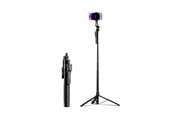 Mobil - Andre tilbehør - ORICO Selfie stick Orico SPM215 tripod 1/4" for phone camera with 360-degree rotation Bluetooth 5.2 - black - SPM215-BK-BP-HU