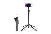 Mobil - Andre tilbehør - ORICO Selfie stick Orico SPN185 1/4" tripod for phone camera with 360 degree rotation Bluetooth 5.2 - black - SPN185-BK-BP-HU