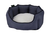 Hund - Nobby ECO Komfort seng oval ESAT 86 cm Mørkegrå - L61845