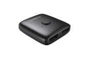 Skjermkabel - ORICO AS2-A1 HDMI Adapter Bi-directional Splitter - Black - HS2-A1-BK-EP-HU