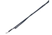 Hund - Nobby Dressurline TABIL 200 cm 14 mm Sort - L80929-05