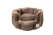 Hund - 51 Degrees North 51 - Supersoft - Round Softbed - Dark Brown - S: 4 - 513022