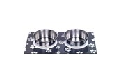 Hund - Nobby Skål Magnetisk-sæt 2 x 920 ml Blue - L73850
