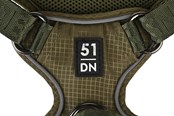Hund - 51 Degrees North 51 - Wanderful - H Harness - Trail - Khaki - S - 51AWFHT403