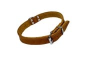 Hund - Nobby Halsbånd TABIL 50 cm (41-46 cm) 20 mm Cognac - L80923-98
